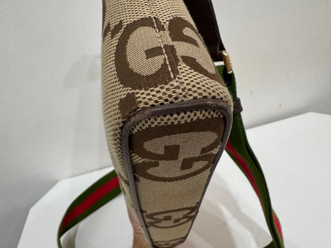 GUCCI ジャンボGG メッセンジャーバッグ