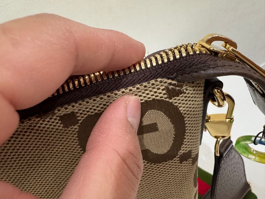 GUCCI ジャンボGG メッセンジャーバッグ