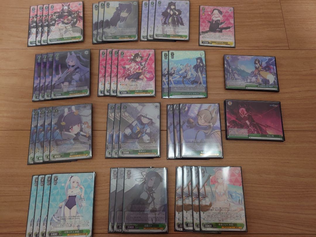 出品7/15まで 最終値下げ WS ブルアカ 7デッキセット+調整パーツ