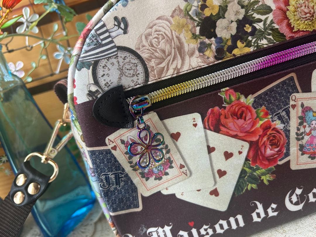 ラモちゃん様　ジョリーフルール カジュアルショルダーバッグ