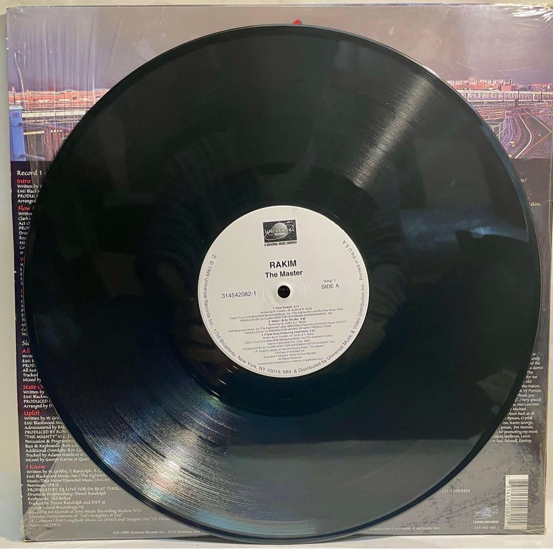 名盤！RAKIM 1999年 2LP THE MASTER