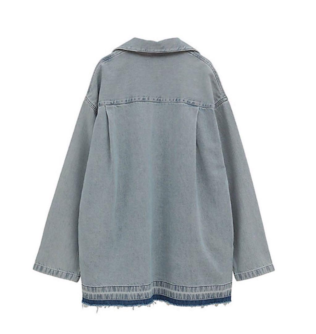 新品未使用　CLANE クラネDENIM OVER SKIPPER SHIRTS