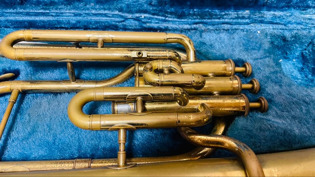 YAMAHA YAH201 アルトホルン 本体 ハードケース付き 現状