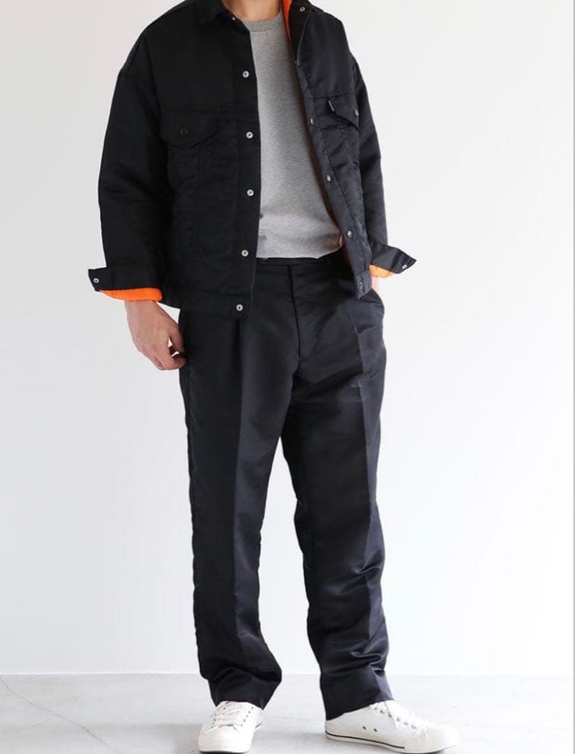 マディソンブルー ONE TUCK PT NY TWILL MNS