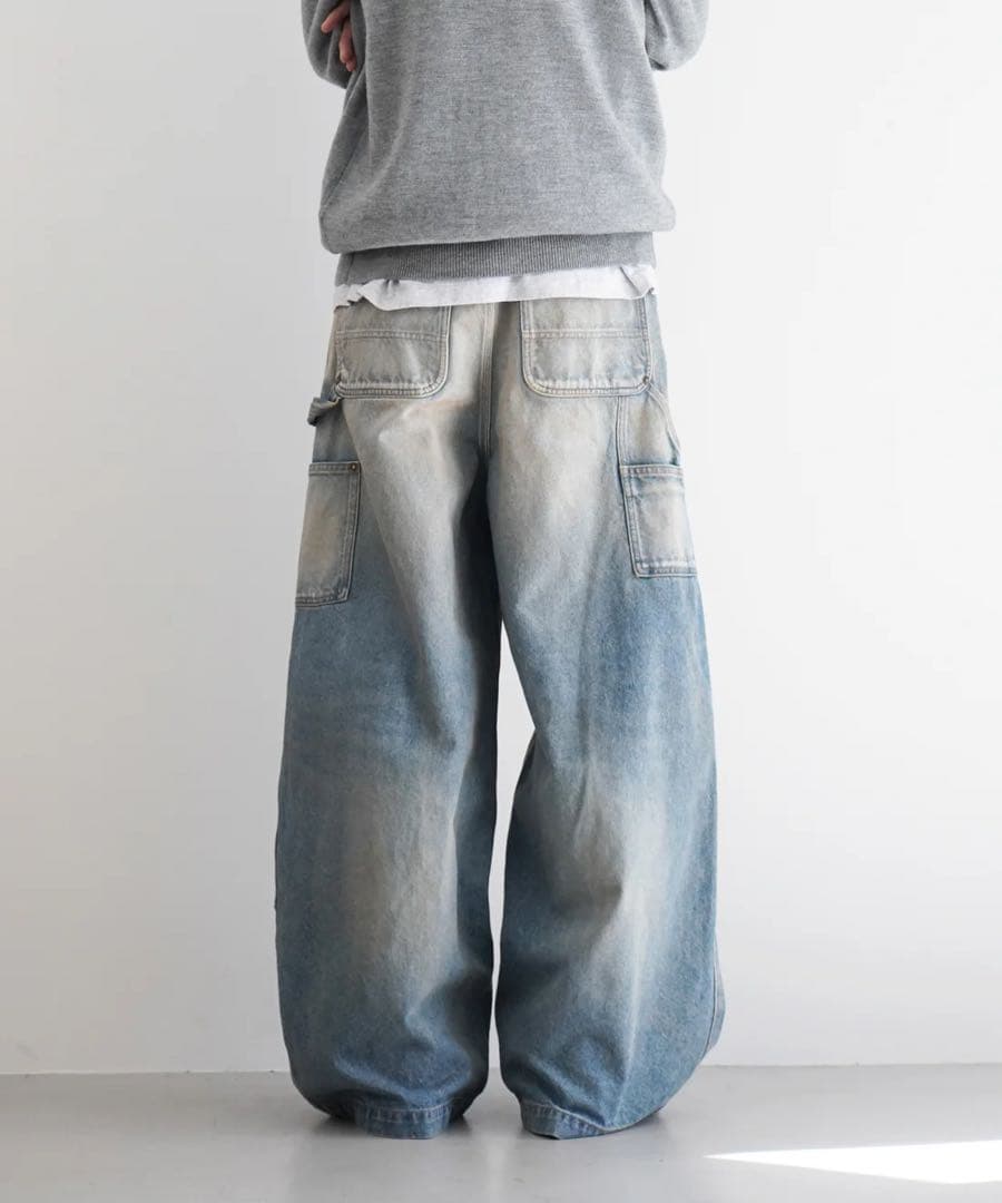 パンツ DEVINUSAGE Work denim pants xxx1 INDIGO