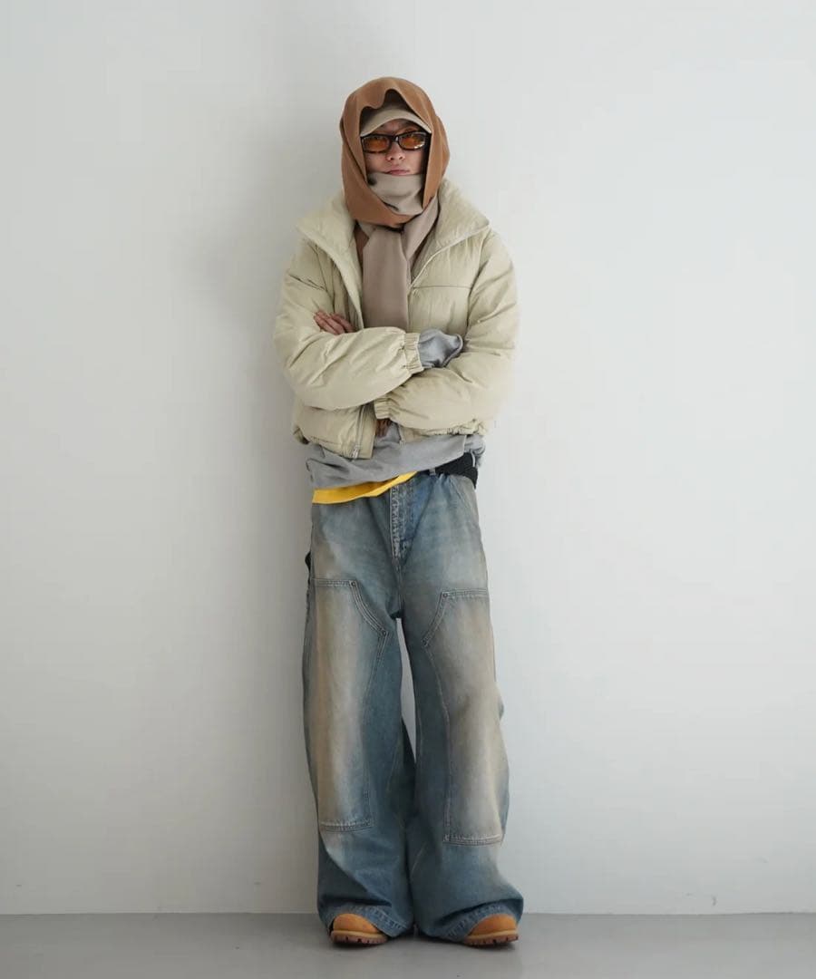 パンツ DEVINUSAGE Work denim pants xxx1 INDIGO