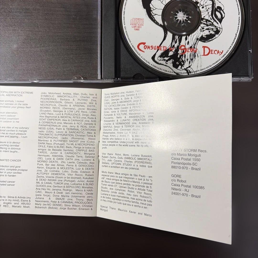 洋楽 Gore/ consumed by slow decay