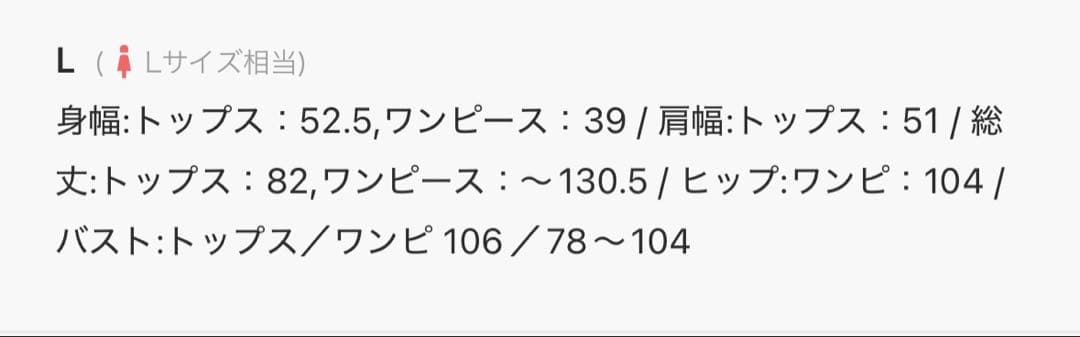 ANDRESD バックシアージレセットアップドレス Lサイズ