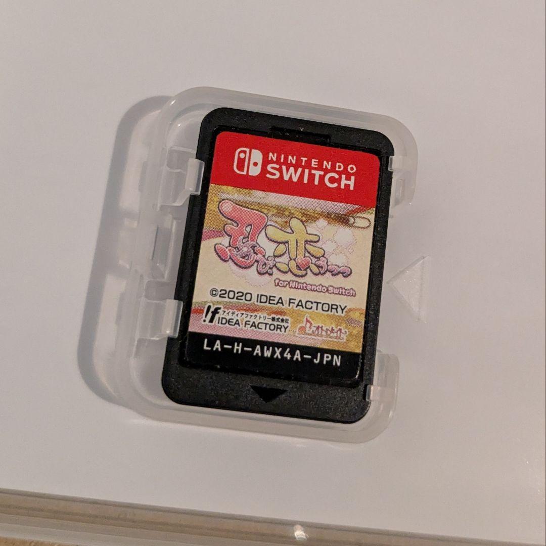 忍び、恋うつつ Switch 　ソフトとパッケージ