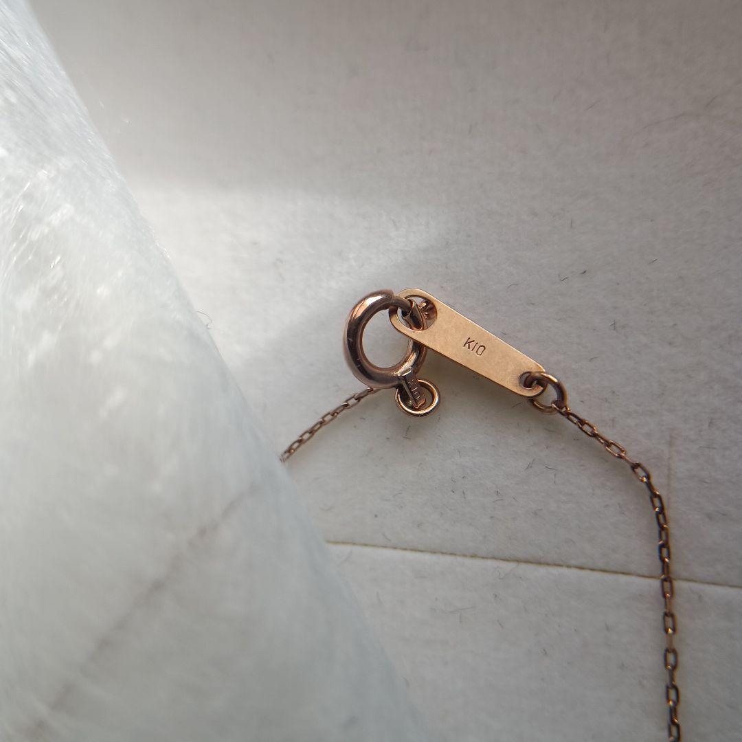 canal4℃エメラルド石K10ネックレス