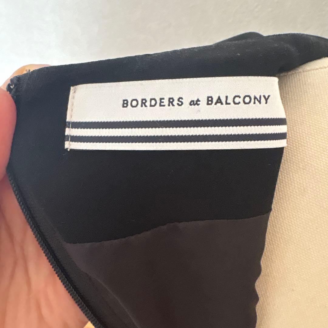 BORDERS at BALCONY ブラックワンピース　サイズ36