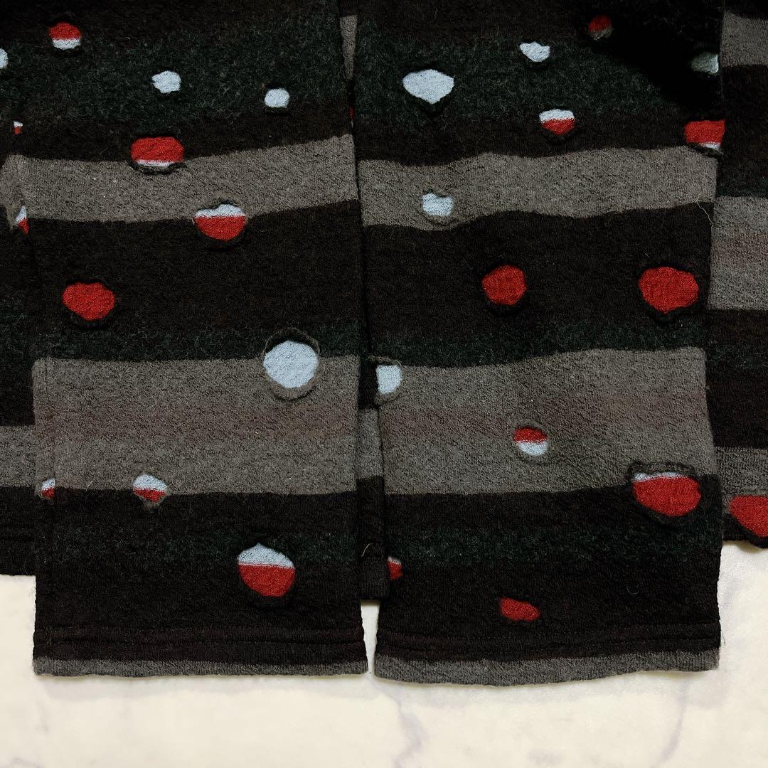 c*a様 美品✨慈雨 センソユニコ 変形カーディガン ドット はおり40