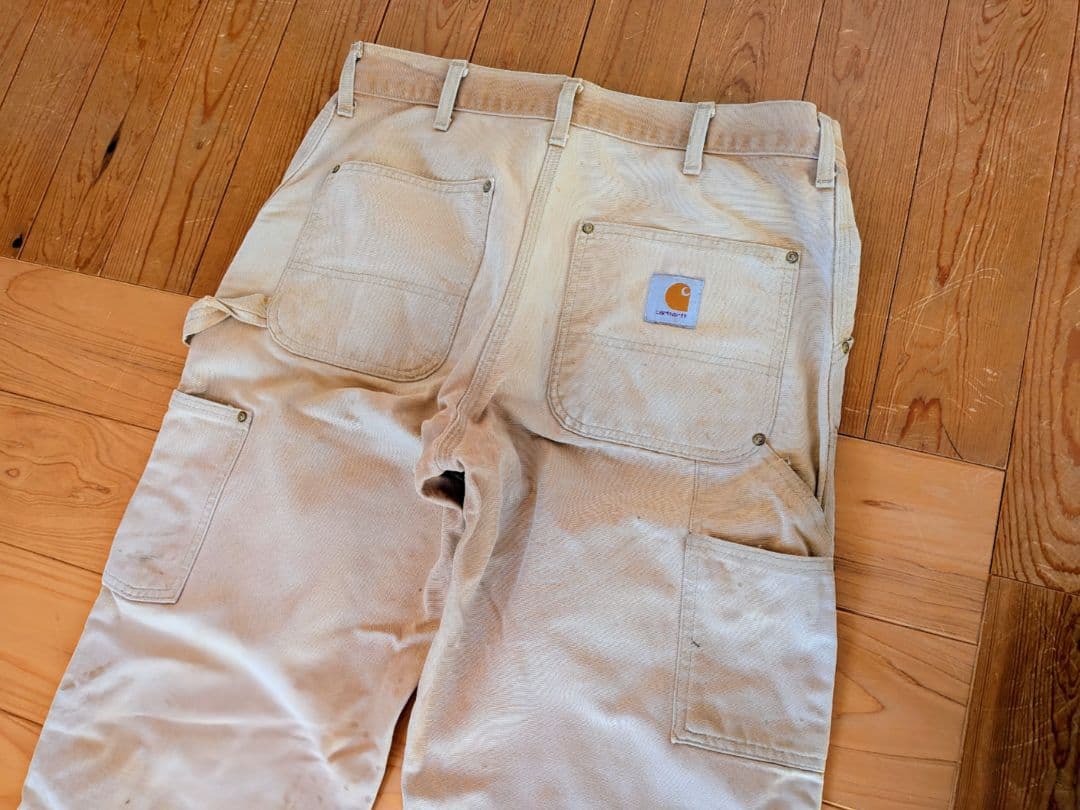USA製/Carhartt/カーハート/W34L32/ダブルニーペインターパンツ