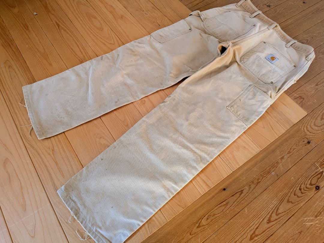 USA製/Carhartt/カーハート/W34L32/ダブルニーペインターパンツ