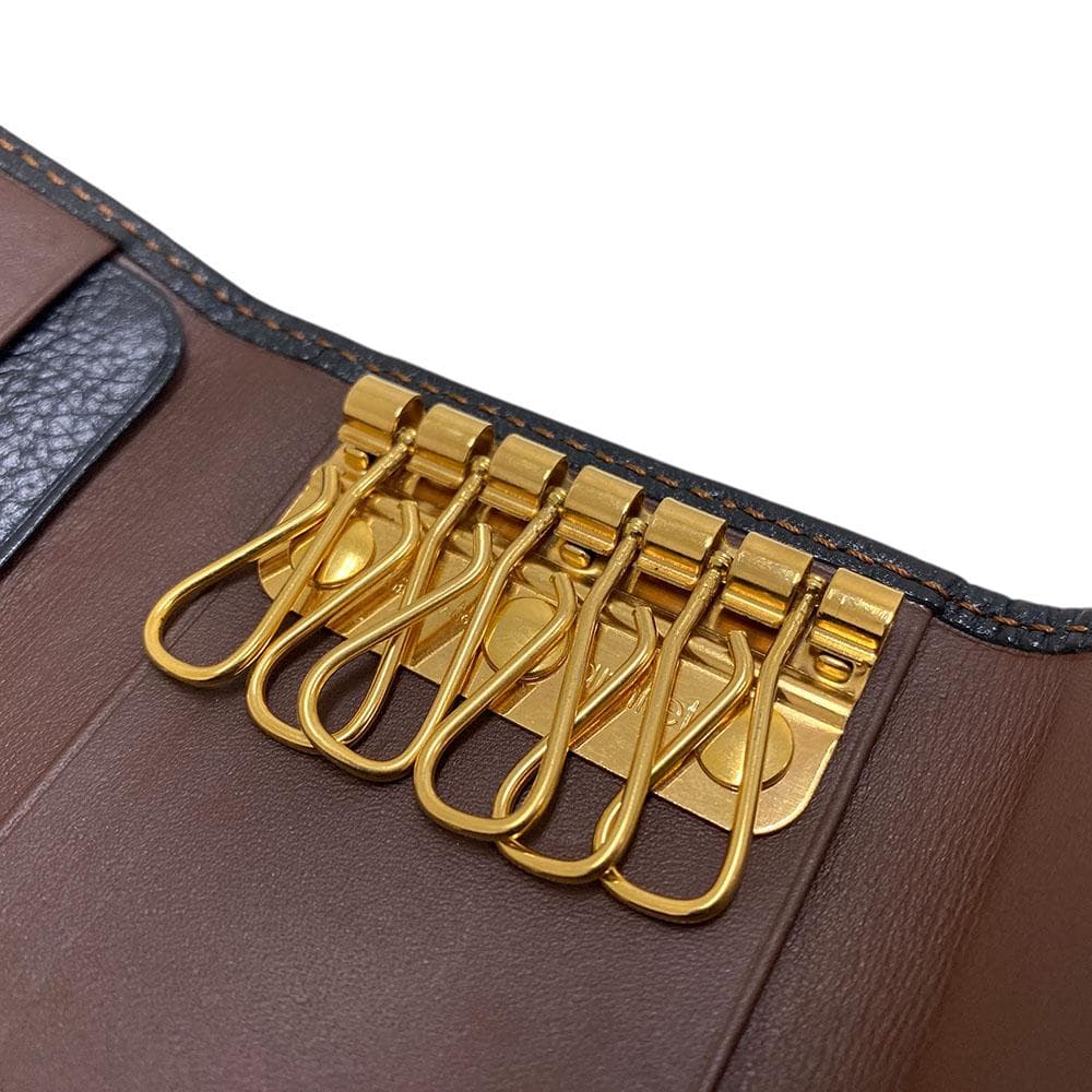 未使用 dunhill ダンヒル レザー キーケース カードケース ヴィンテージ