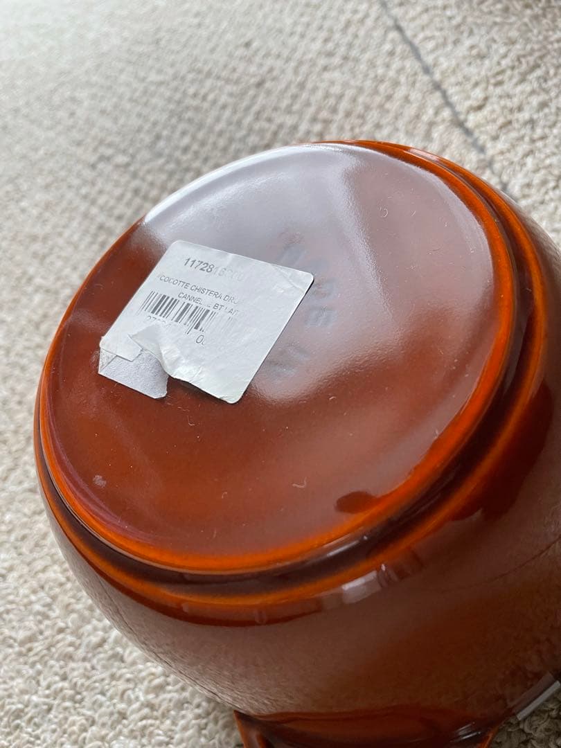 本体美品　staub ストウブ　ココットデゴハン　シナモン　16cm