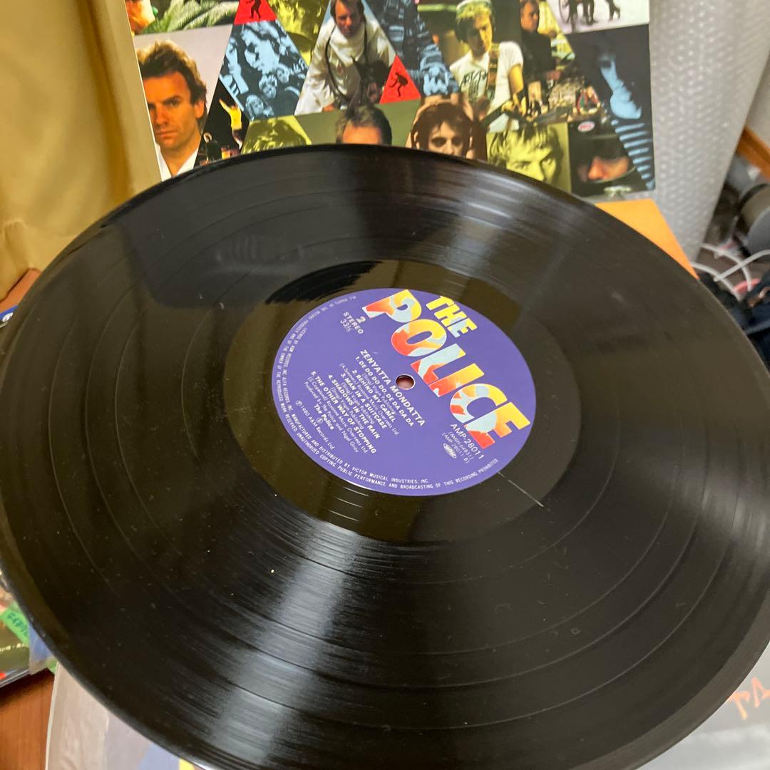 【美品・帯付】ポリス（The Police）日本盤LPレコード 4枚セット