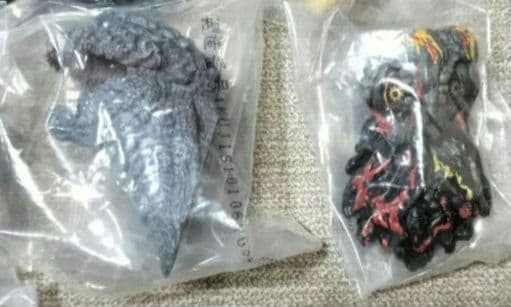 ク*ド様 ゴジラ　一番くじ　モンスターヘッドマグネット　17種　18体セット