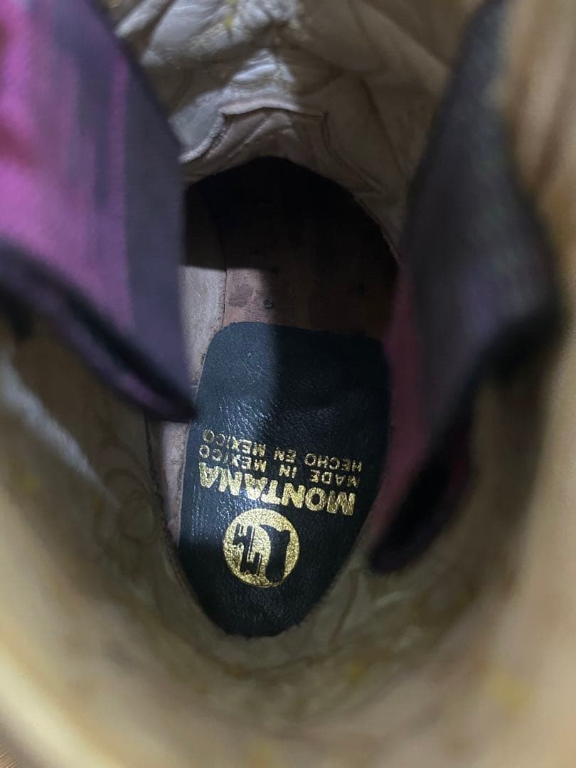 Montana ウエスタンブーツ 花柄 ハート柄