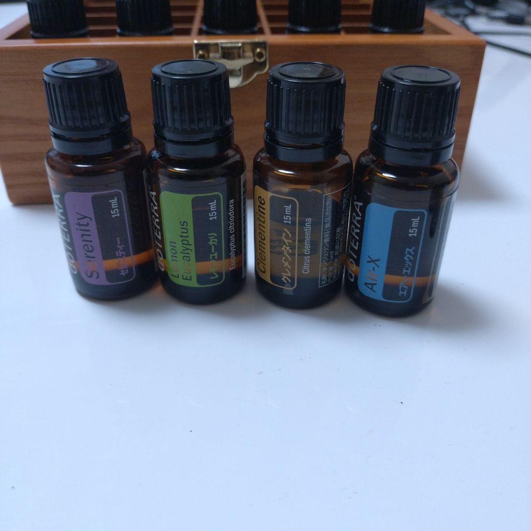 doTERRA エッセンシャルオイル10本 BOX付き