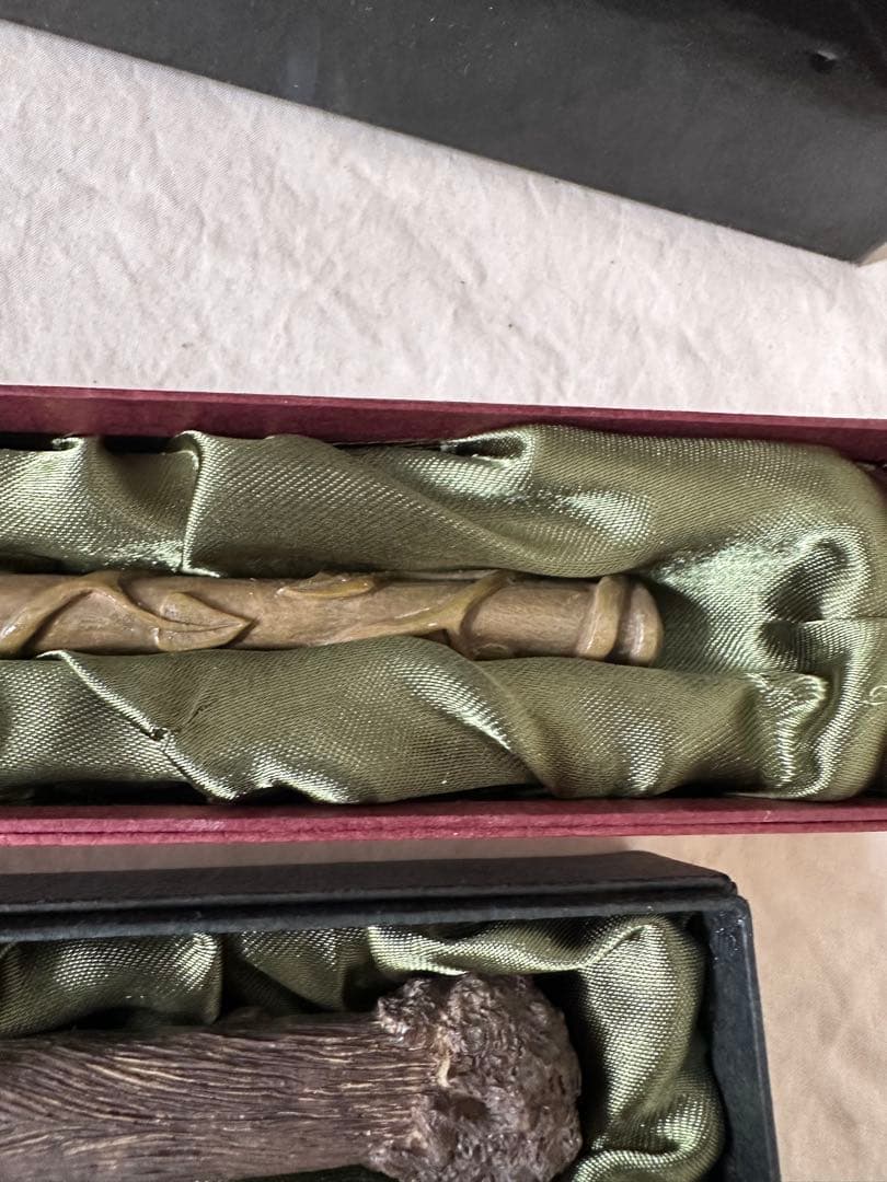 【希少】ハリーポッター 杖 3本セット スタンド付 ロン・ウィーズリー