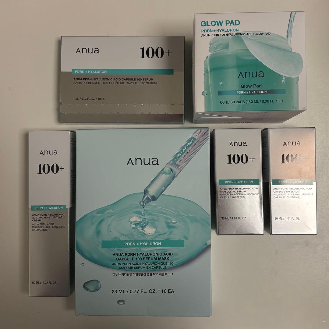激レア anua PDRN セット 美容液 クリーム トナーパッド パック