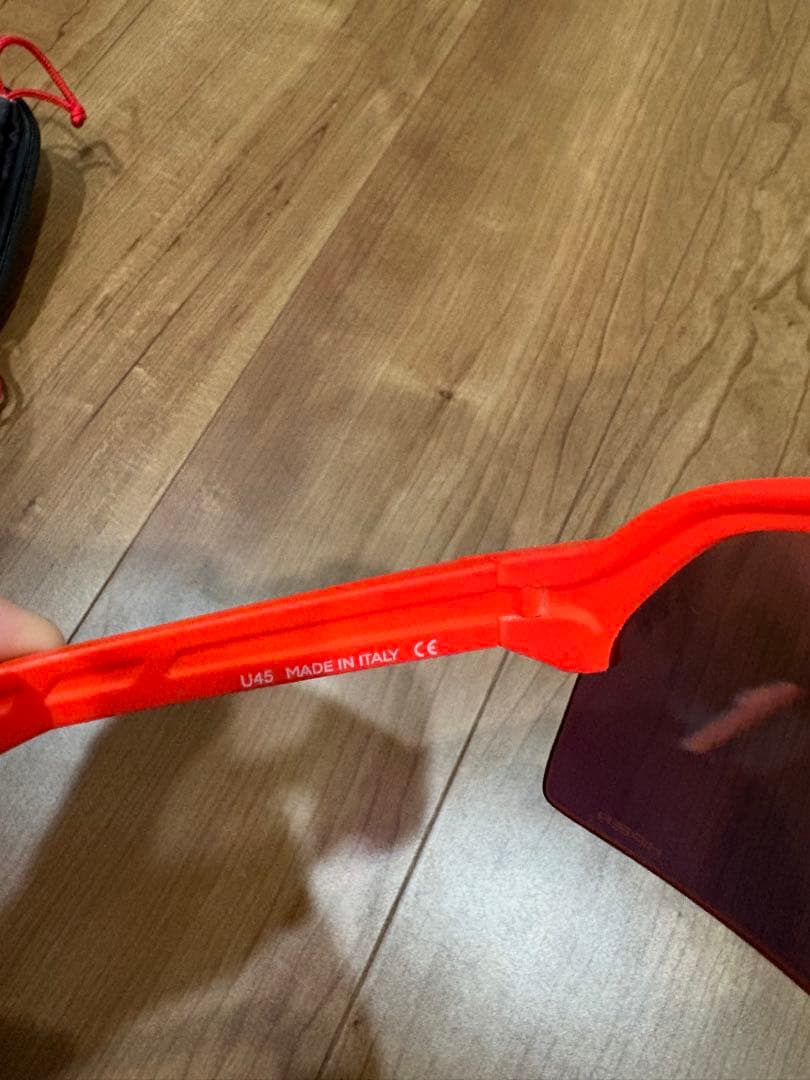 100% S3 大人用 サングラス オレンジ 最終値下げ