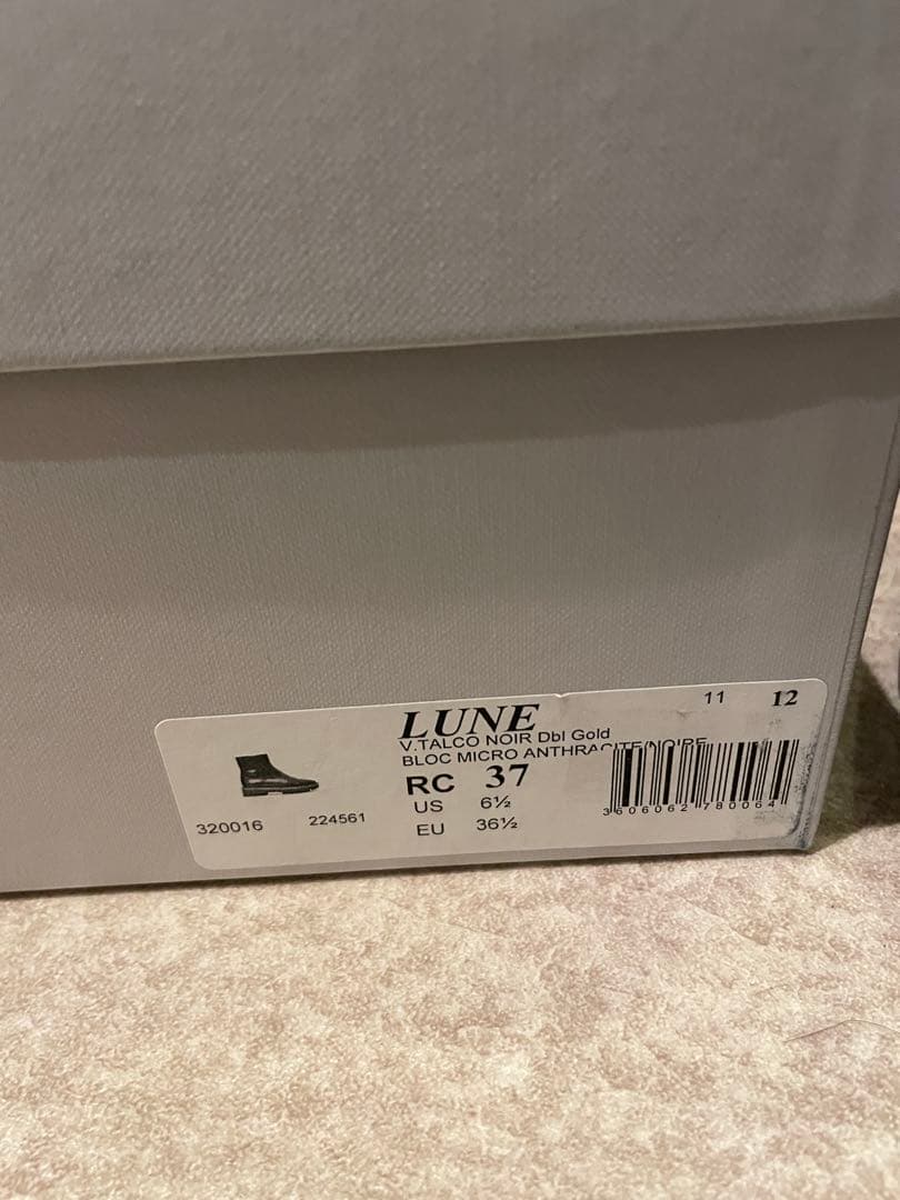 ☆フランス　クレジュリー　CLERGERIE 本革　37 ブラック ブーツ