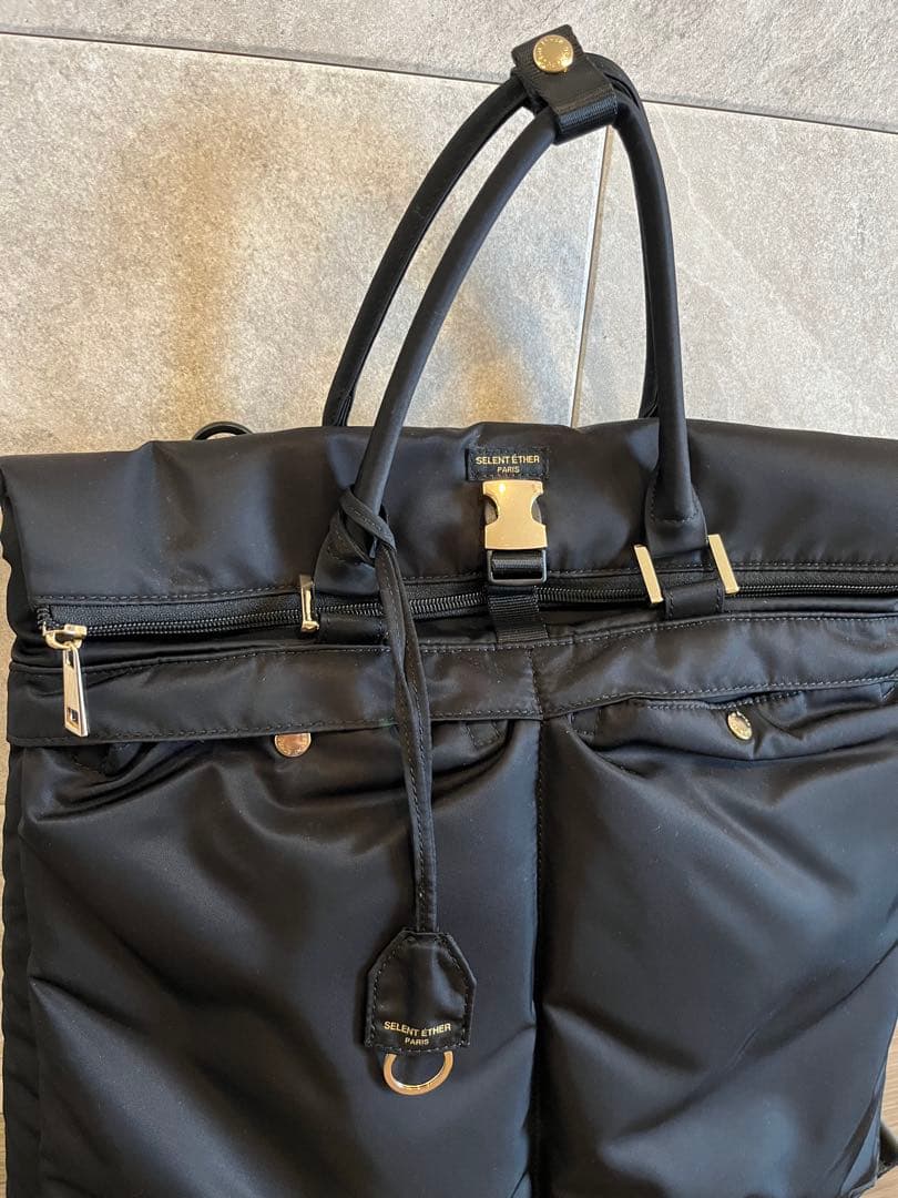 セレンエテール SELENT ETHER CARRY38 GOLD BLACK