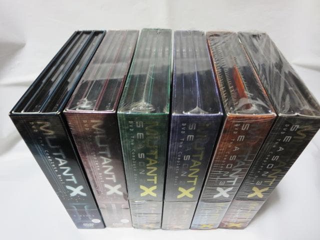 【セル版/美品/6点】ミュータントX:シーズン1~3:コンプリートDVD-BOX