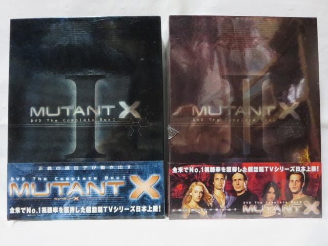 【セル版/美品/6点】ミュータントX:シーズン1~3:コンプリートDVD-BOX