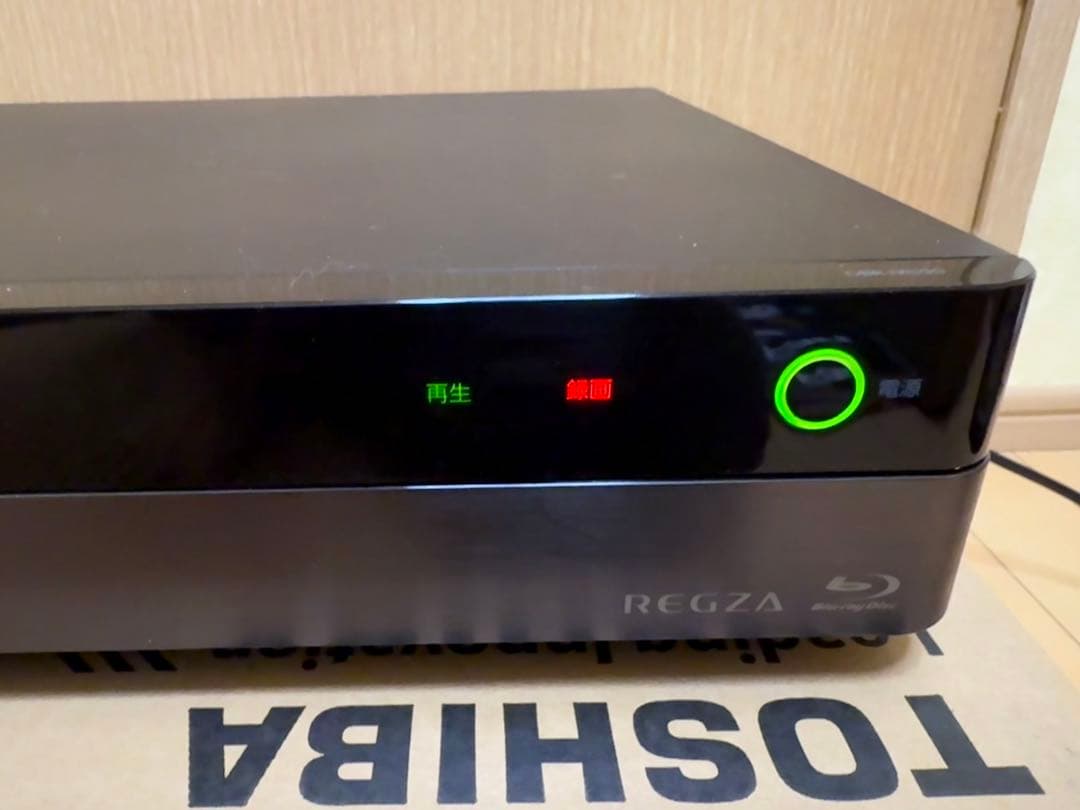 【ジャンク】　TOSHIBA REGZA DBR-M590 6TB