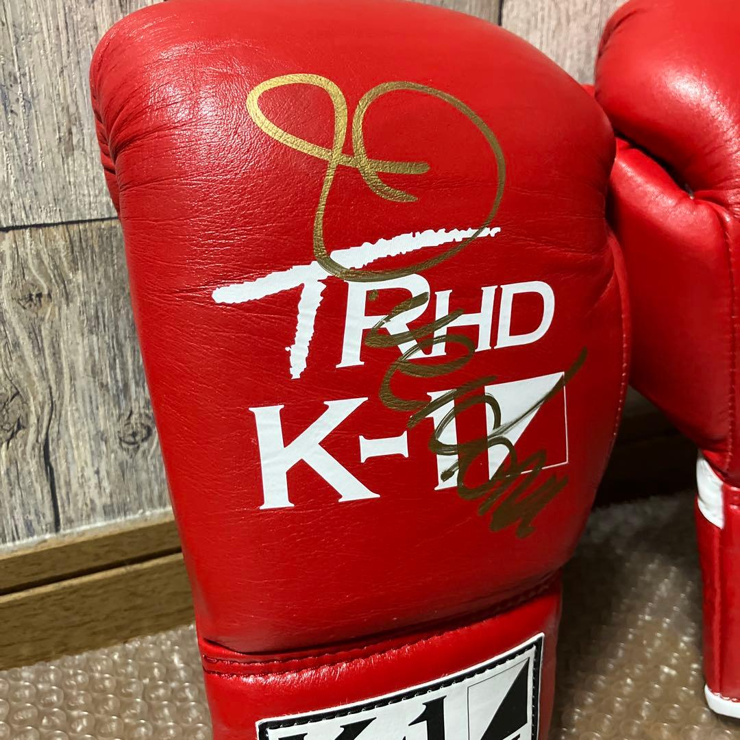 K‐1 ダリル・フェルドンク 実使用サイン入りグローブ