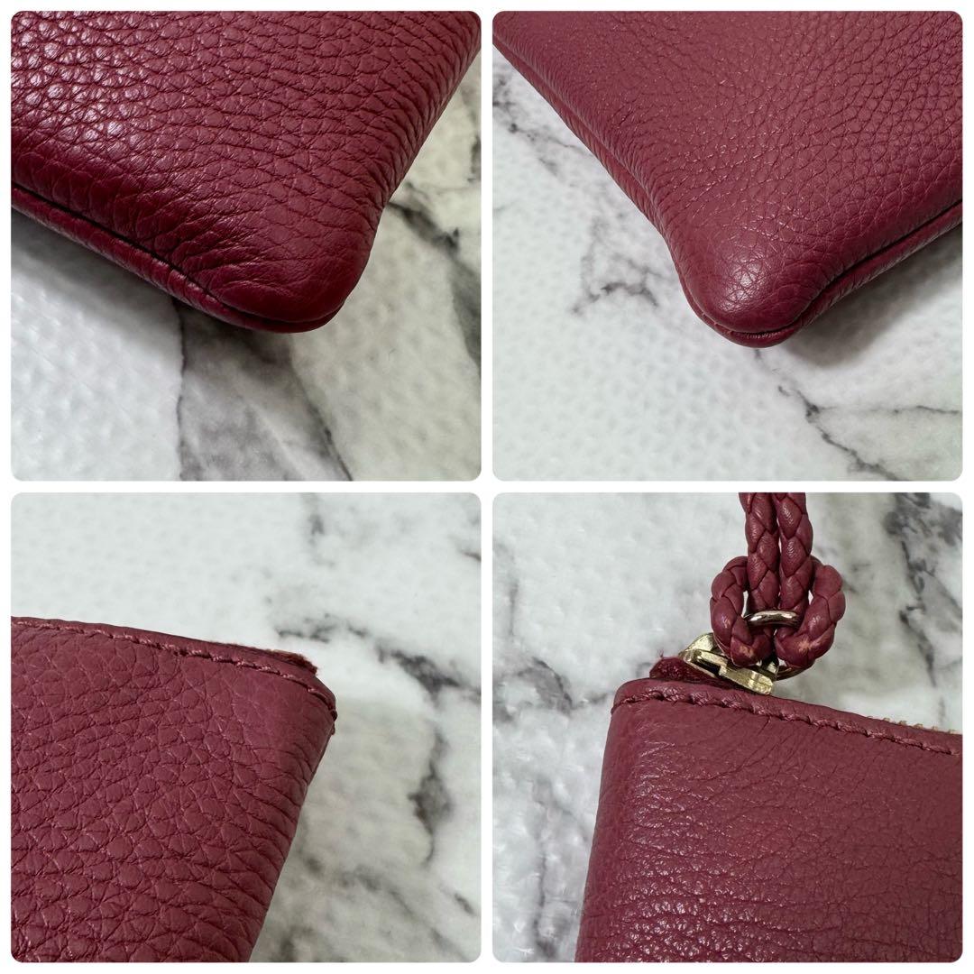 極美品◎グッチ　クラッチバッグ　セカンドバッグ　バンブータッセル