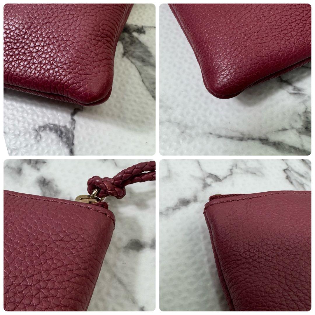 極美品◎グッチ　クラッチバッグ　セカンドバッグ　バンブータッセル