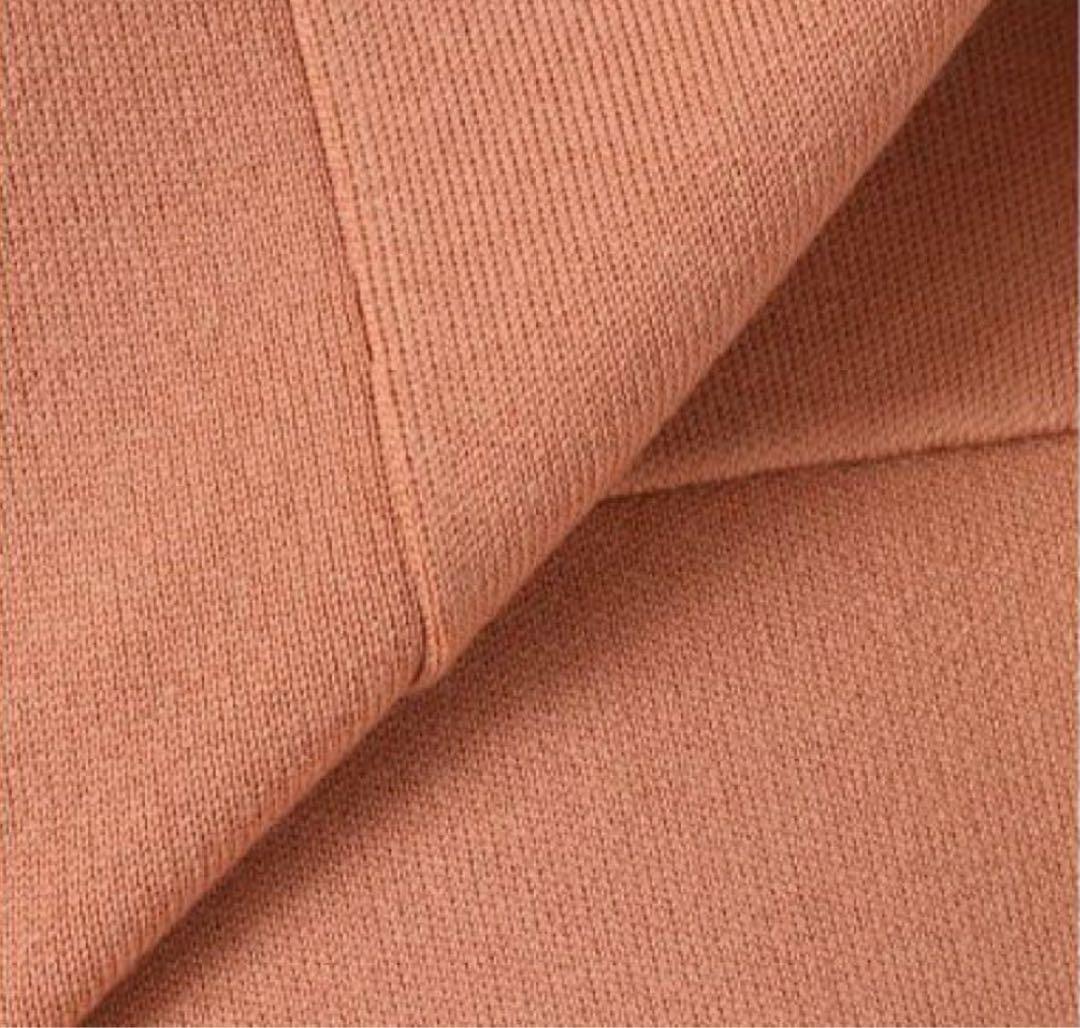 IENA スーパーファインスムースショートカーディガン　ベージュ Vネック