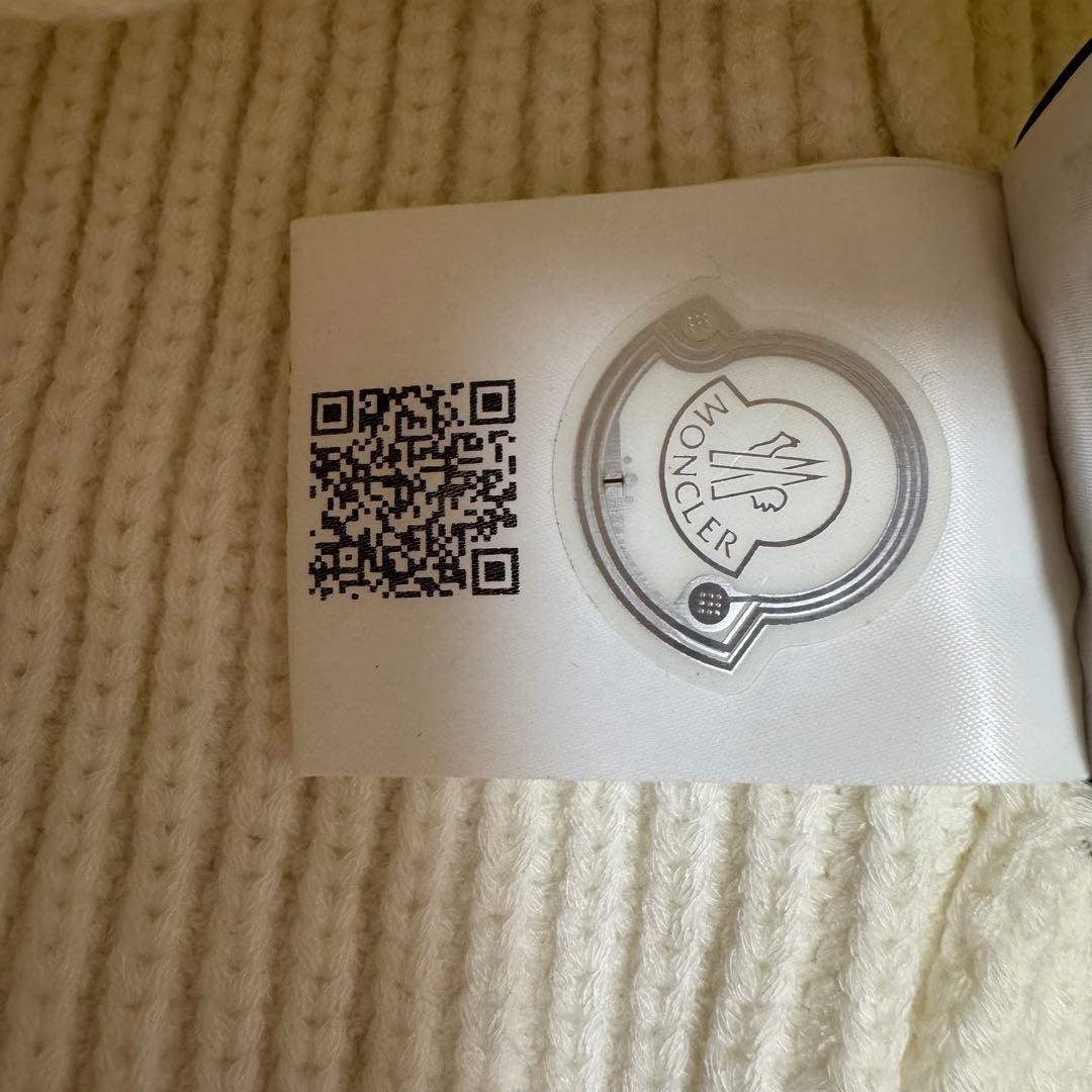 未使用☆正規品　MONCLER モンクレール　ニット帽　ビーニー
