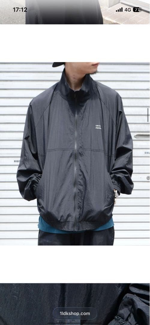 ユニバーサルプロダクツ ennoy シャカシャカセットアップ M