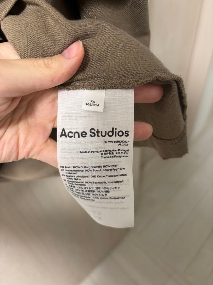 acne studios レイヤードTシャツ