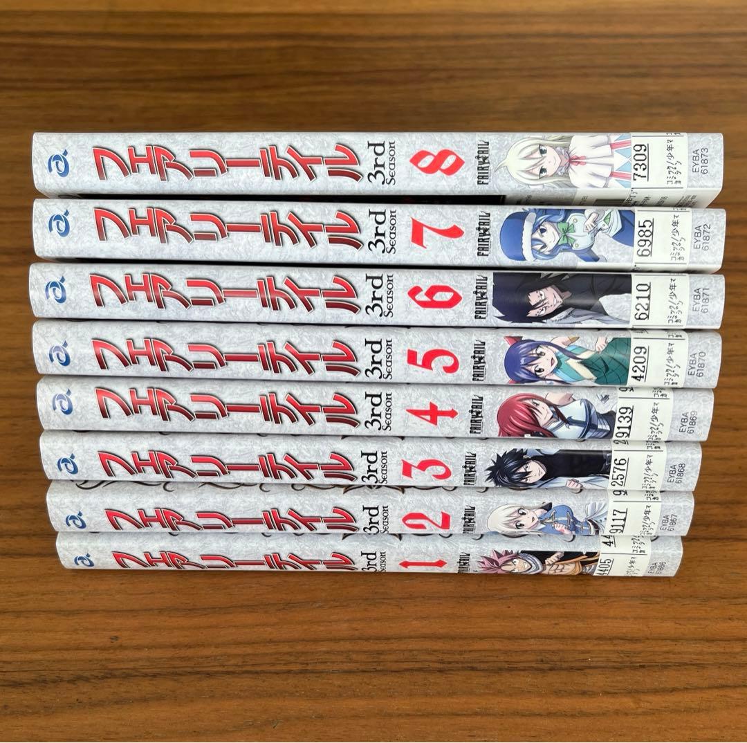 FAIRY TAIL フェアリーテイル　3rdシーズン　DVD 全13巻　全巻