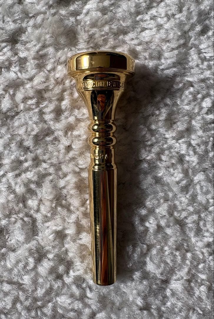 トランペット　マウスピース　金メッキ　イングラム　E12.4