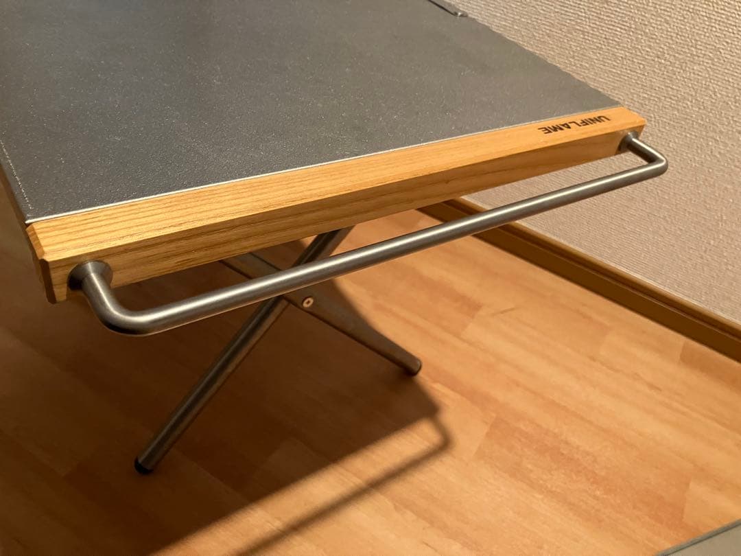 ユニフレーム 焚き火テーブルカスタムサイドバー レッグラック・収納袋付き