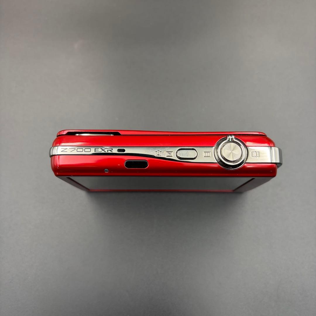 FUJIFILM FINEPIX Z700EXR レッド デジタルカメラ