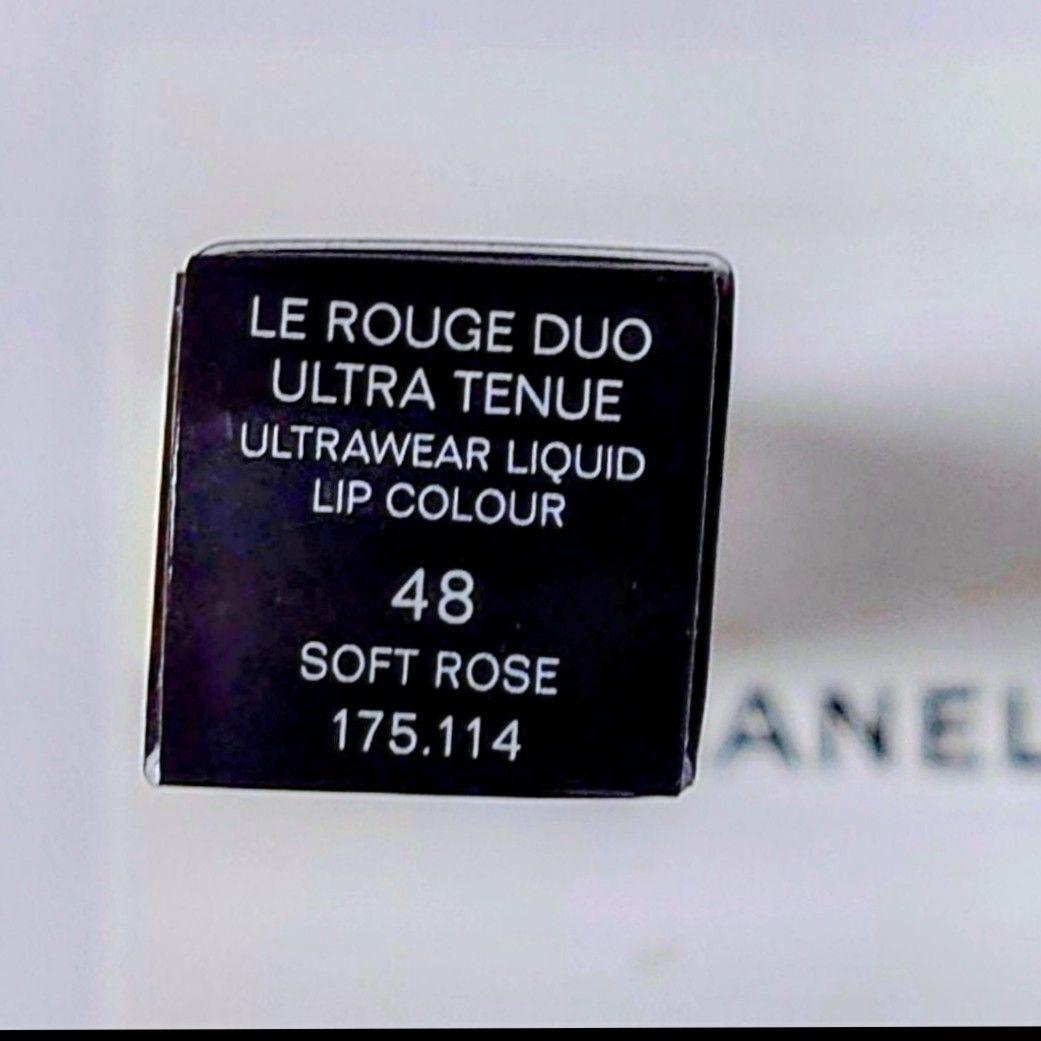 新品　CHANEL　ルルージュディオウルトラトゥニュ　#48　ソフトローズ♪