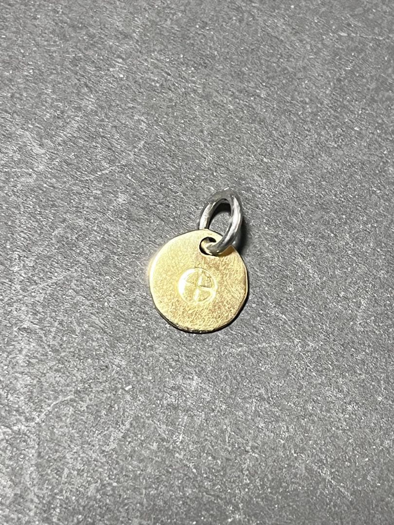 WINGROCK ウィングロック 18K 全金メタル タタキ ペンダント TOP