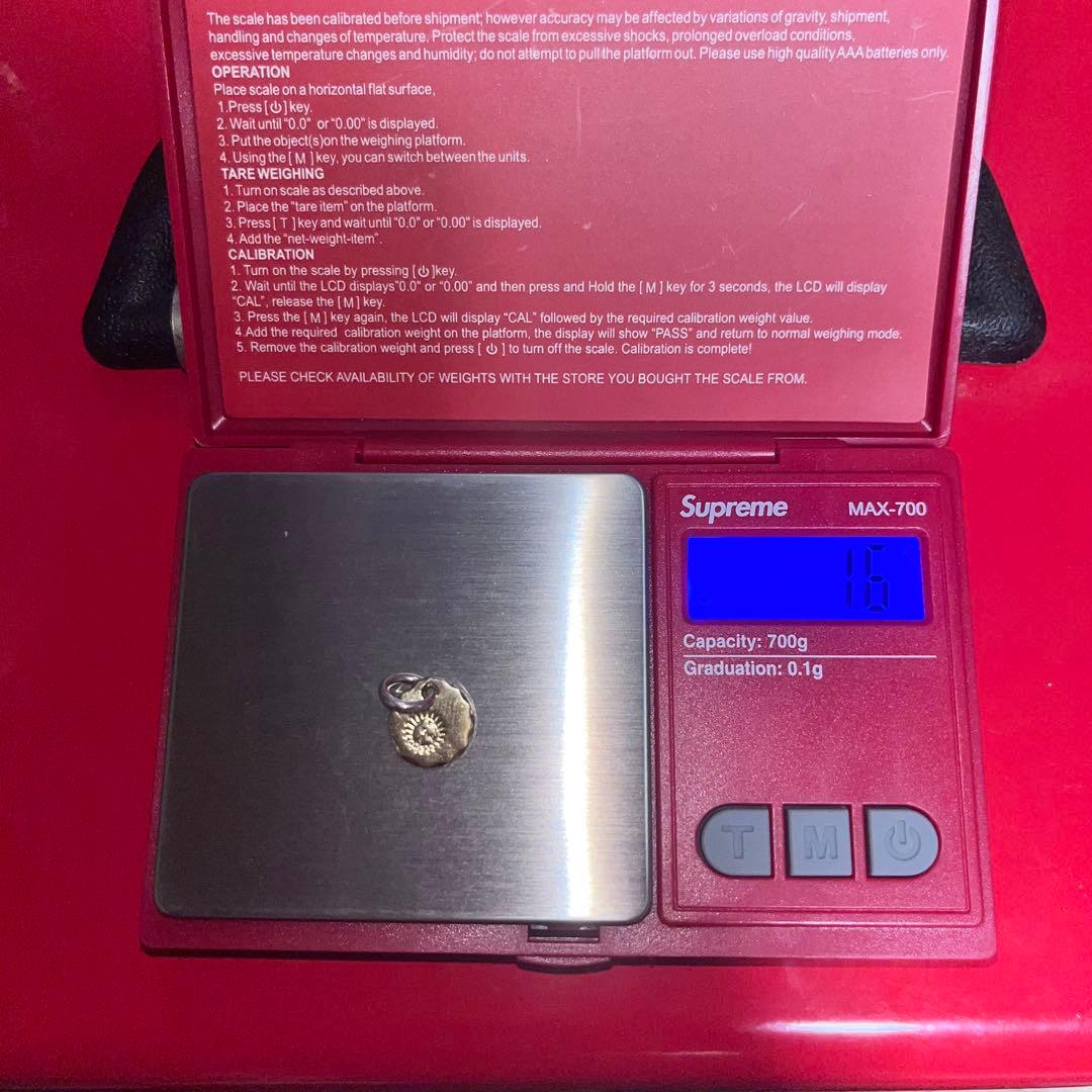 WINGROCK ウィングロック 18K 全金メタル タタキ ペンダント TOP