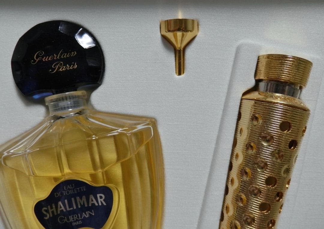 迫力の大瓶、SHALIMAR GUERLAIN EAU DE TOILETTE