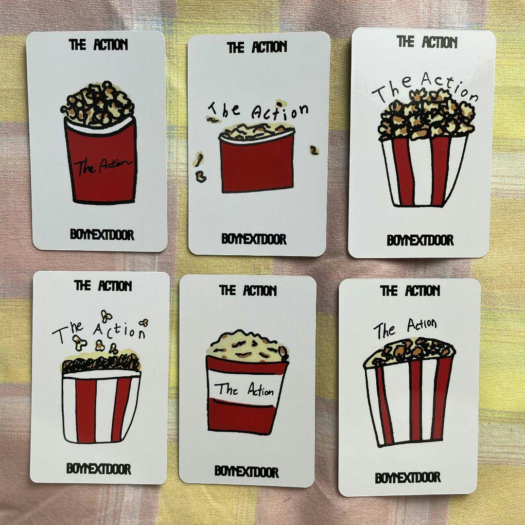 Boynextdoor the action韓国 公開放送 サノクトレカ6枚