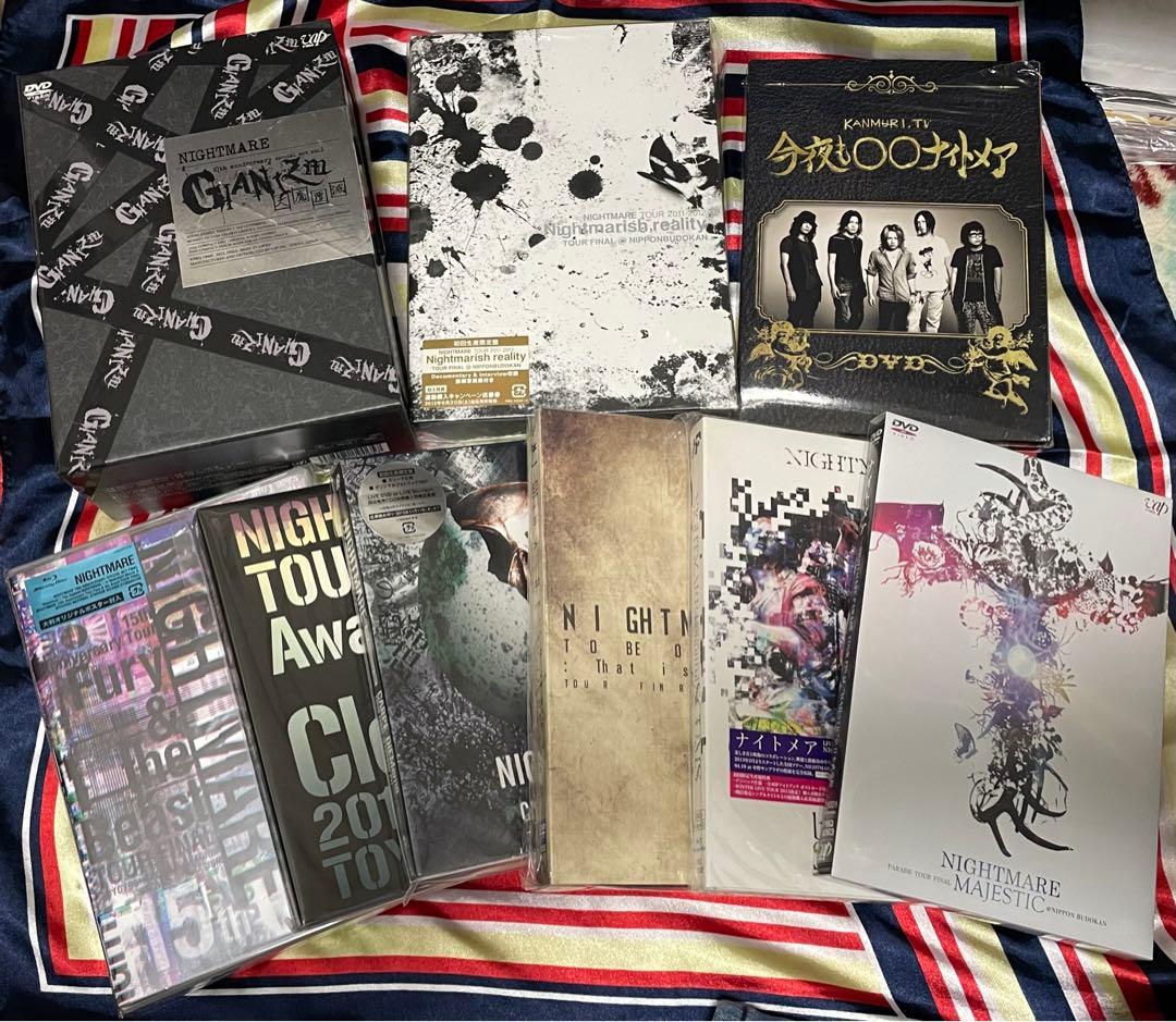 NIGHTMARE LIVE DVD 9点セット