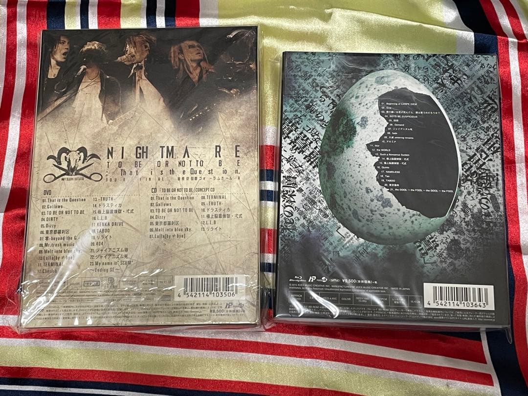 NIGHTMARE LIVE DVD 9点セット